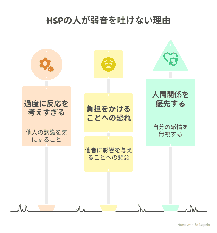 HSPの人が弱音を吐けない理輔