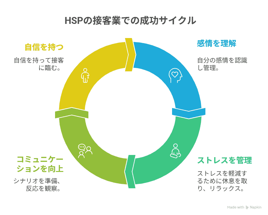 HSPが接客業で成功するポイント