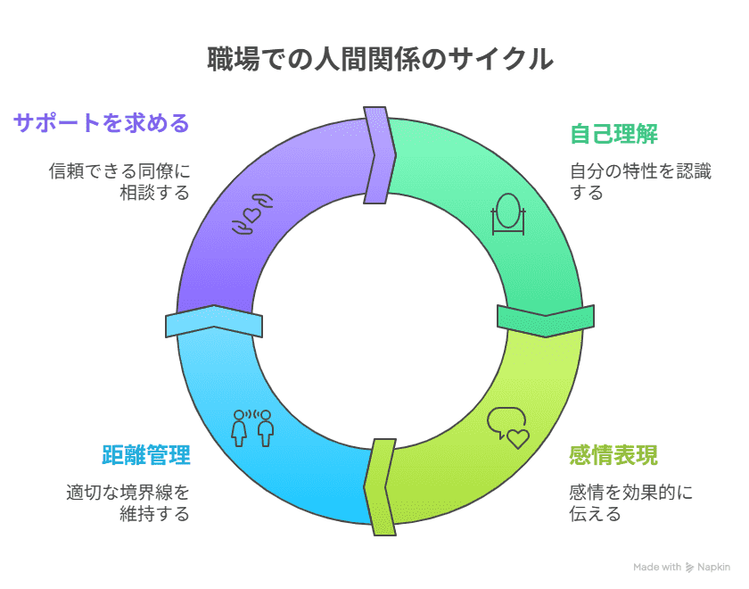 職場での人間関係